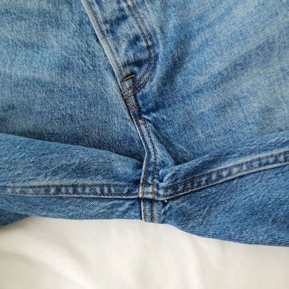 Abercrombie & Fitch Cross Waist The Dad High Rise Jeans Curve Love 0 - Picture 9 of 16